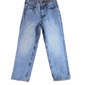 & Denim women’s Baggy Low Waist Denim Jeans Size 6
